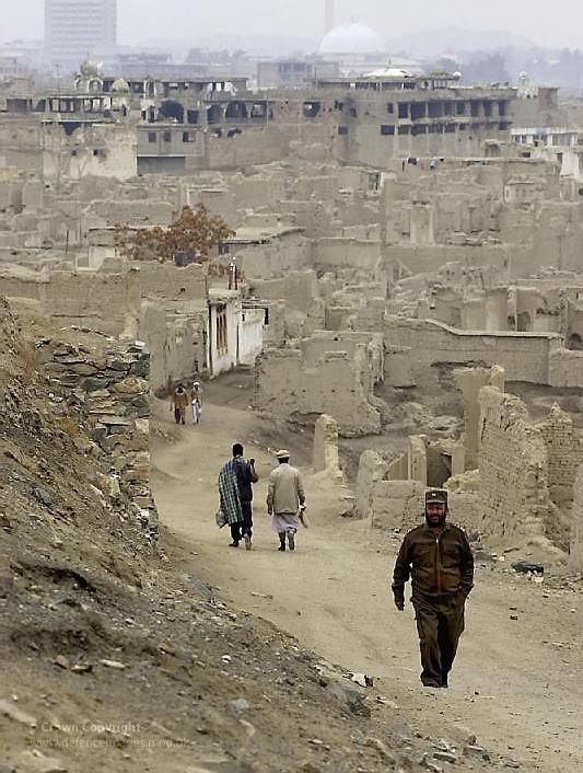 Ein Vorort in Kabul
